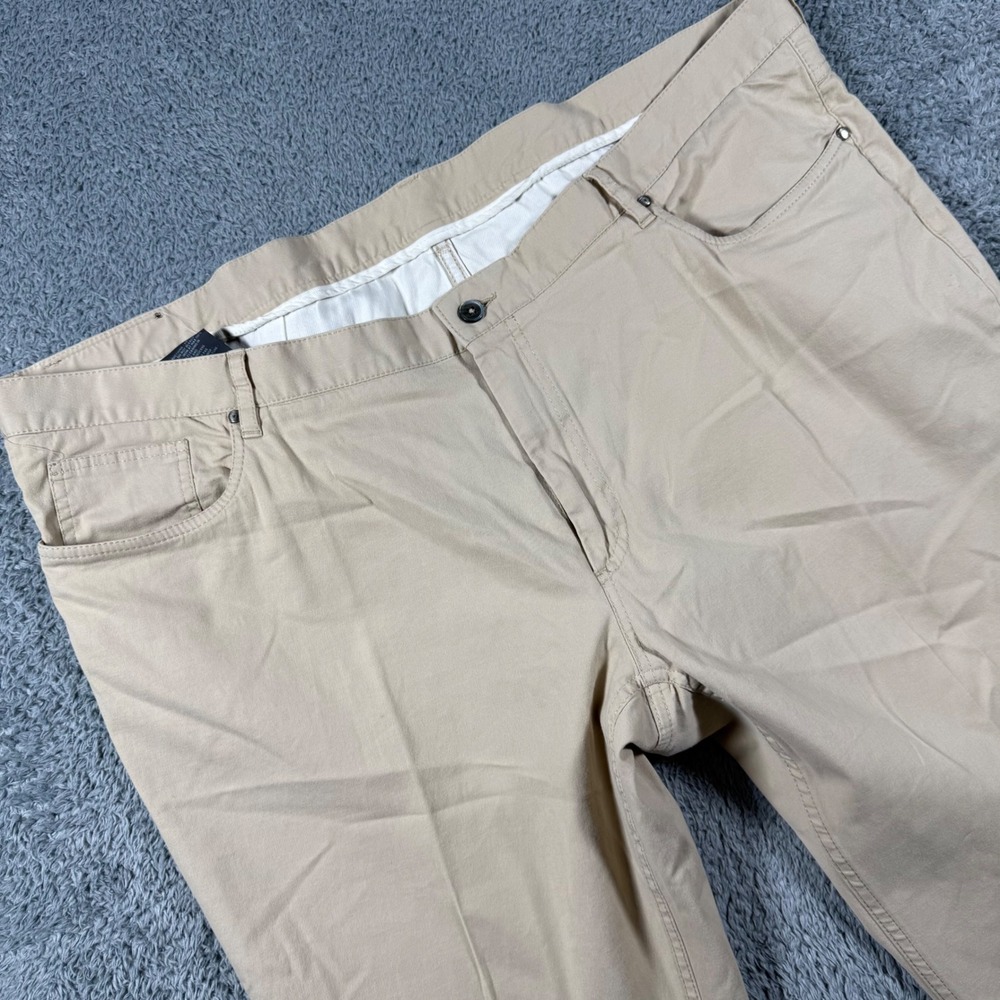 Ermenegildo Zegna 5 Pocket Pants Chinos Mens 44x29 Beige Milano Cotton Stretch